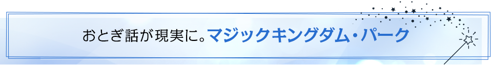 おとぎ話が現実に。マジックキングダム・パーク