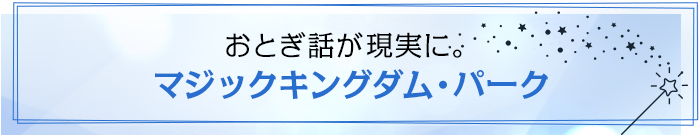 おとぎ話が現実に。マジックキングダム・パーク