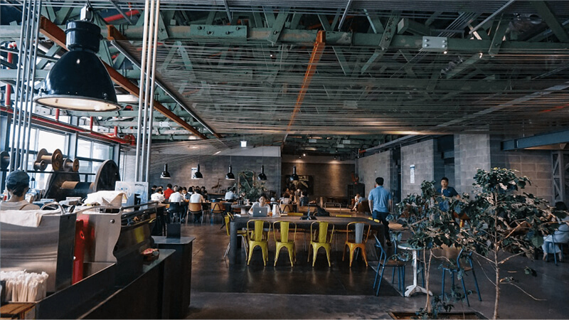 工場跡を改装したおしゃれすぎるカフェ｜TERAROSA COFFEE 水営店