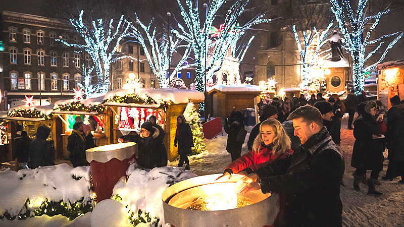 メルヘンチックな空間で、クリスマスの雰囲気を堪能