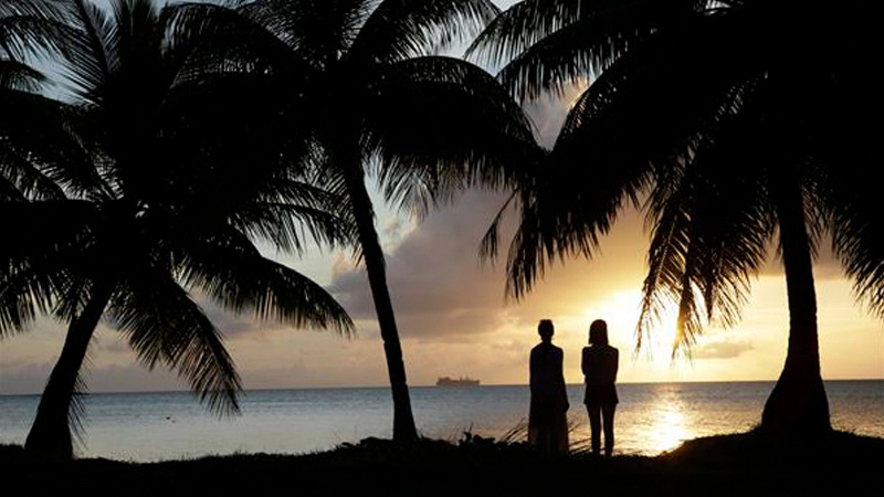 サンセットタイムは格別！　（画像提供：マリアナ政府観光局）