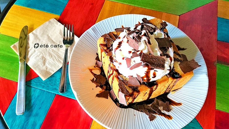 甘党派にぴったり！　エテカフェのハニーブレッド　（画像提供：マリアナ政府観光局）