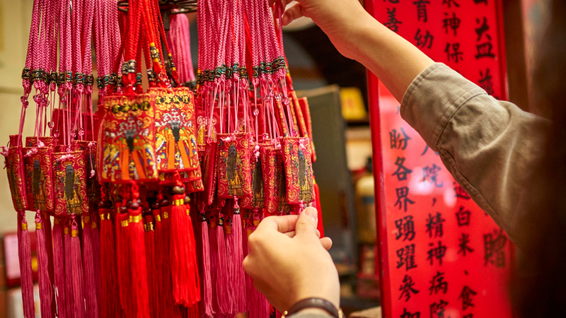 台湾で一番有名な縁結びの神様といえば、月下老人