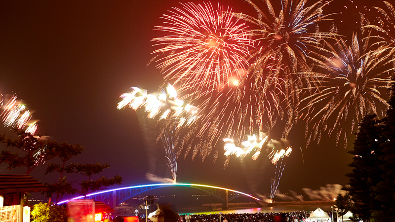 澎湖海上花火フェスティバル