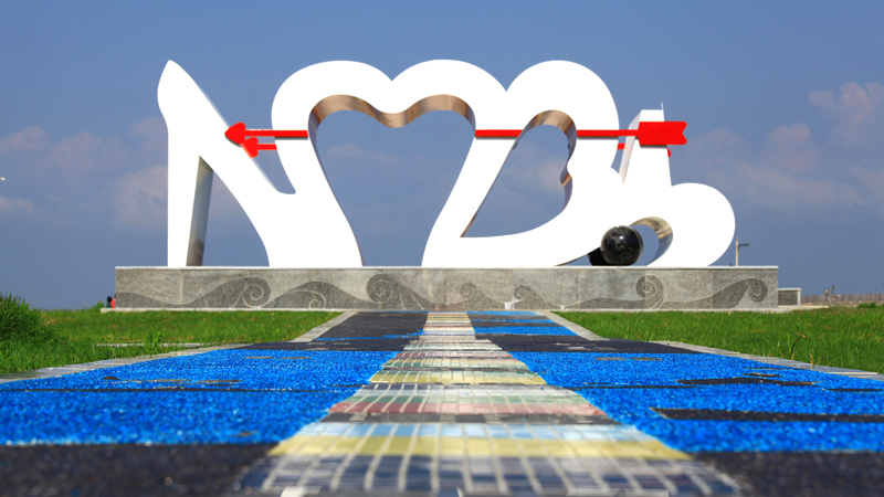 南部の嘉義県に位置する東石漁人埠頭（ふとう）