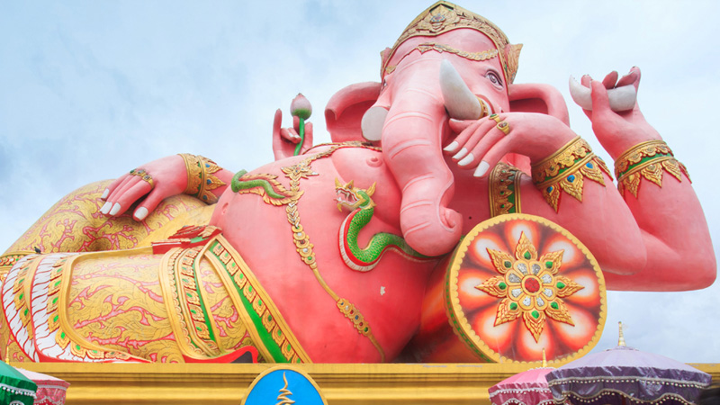 3倍速で願いが叶うと言われる、ピンクのガネーシャ